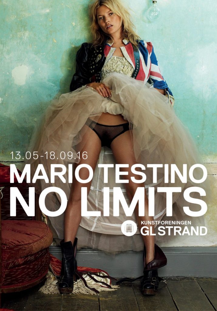 마리오 테스티노 첫 덴마크 개인전 'No Limits' 포스터 (GL스트랜드 제공)