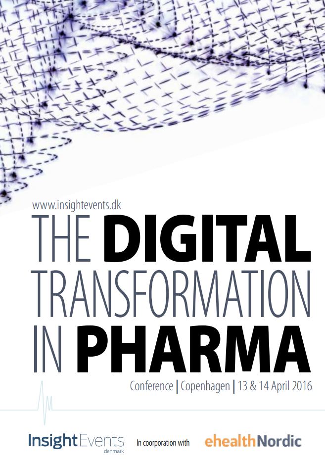  The Digital Transformation in Pharma 포스터 (출처: www.insightevents.dk)