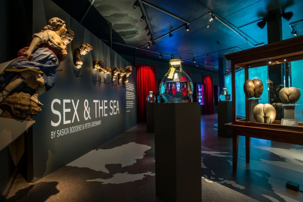 섹스 앤 더 시 전시장 모습 (덴마크 해양박물관 제공)