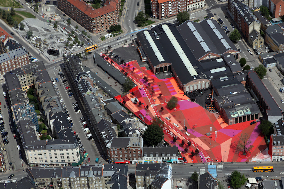 수페르킬렌 붉은 광장(Den røde plads) 조감도(수페르킬렌 제공)