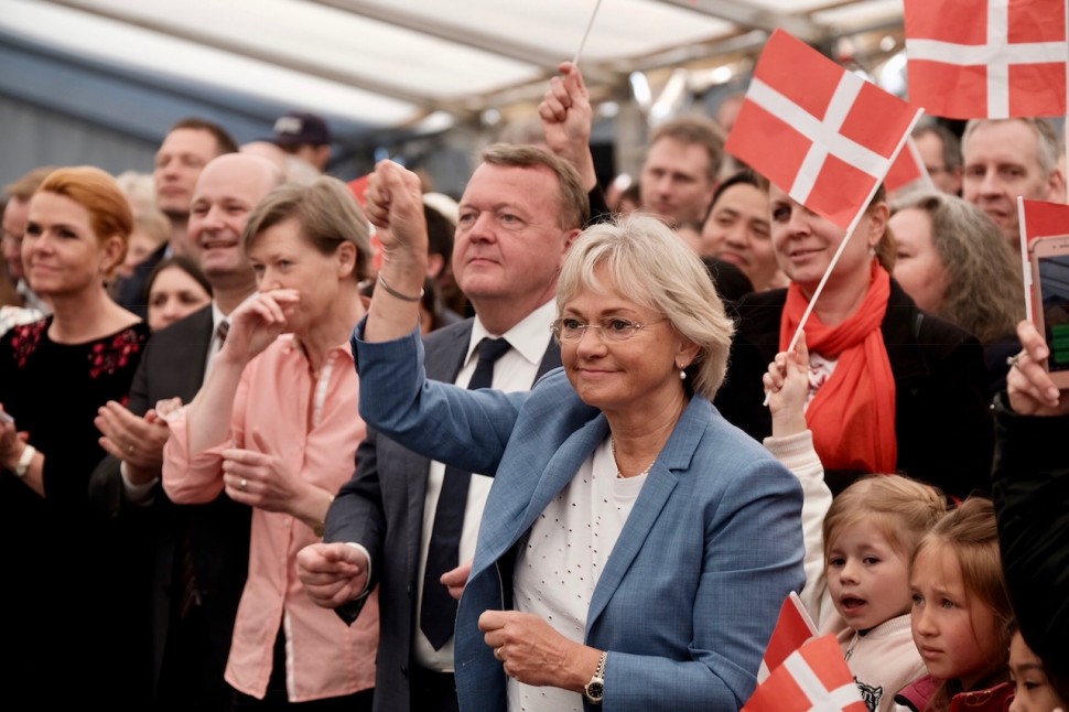 2018년 덴마크 시민권 수여식에 참석한 라스 뢰케 라스무센(Lars Løkke Rasmussen) 총리(덴마크 국회 제공)