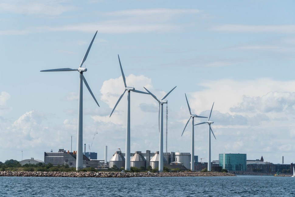 덴마크 코펜하겐 인근 풍력발전단지 (안상욱 촬영)